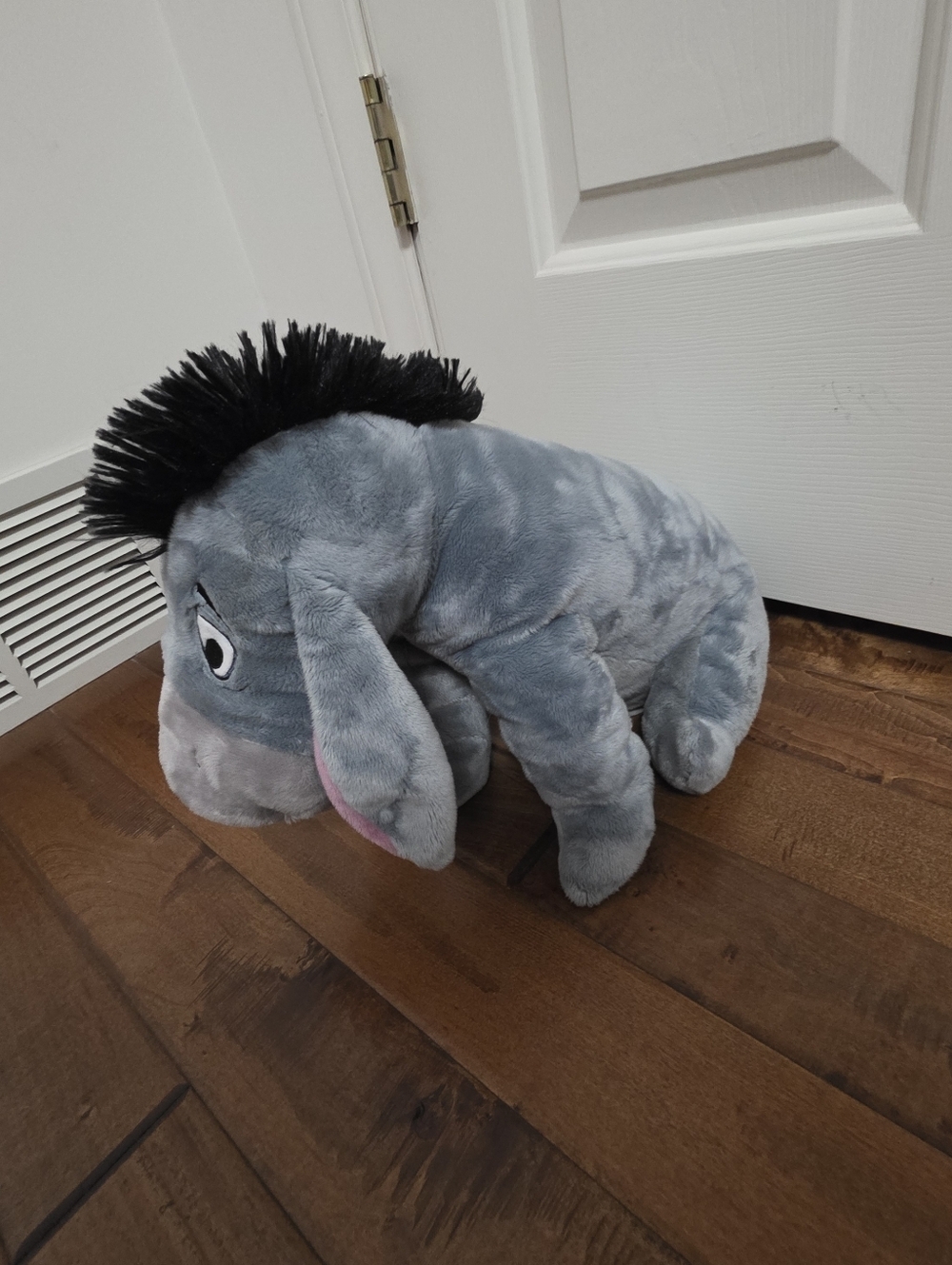 Disney Store Eeyore Plush Winnie The Pooh Grey Detachable Tail - Picture 11 of 12